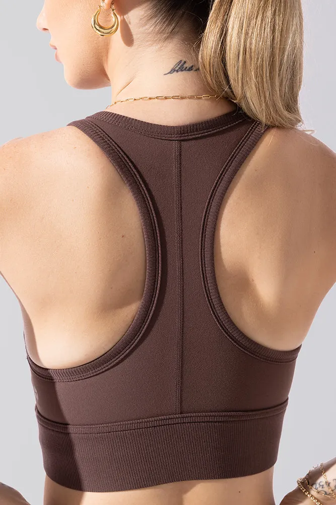 Sweat Sesh Crop Top - Truffle sold by POPFLEX product image thumbnail 3