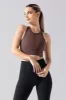 Sweat Sesh Crop Top - Truffle sold by POPFLEX