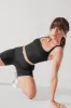 Daphne Corset Crop Top - Black sold by POPFLEX