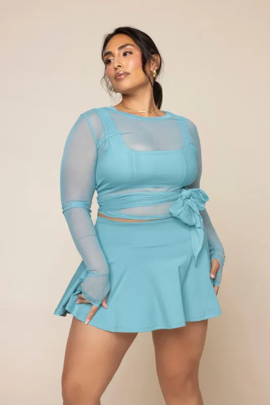 Twirl Skort - Oasis sold by POPFLEX