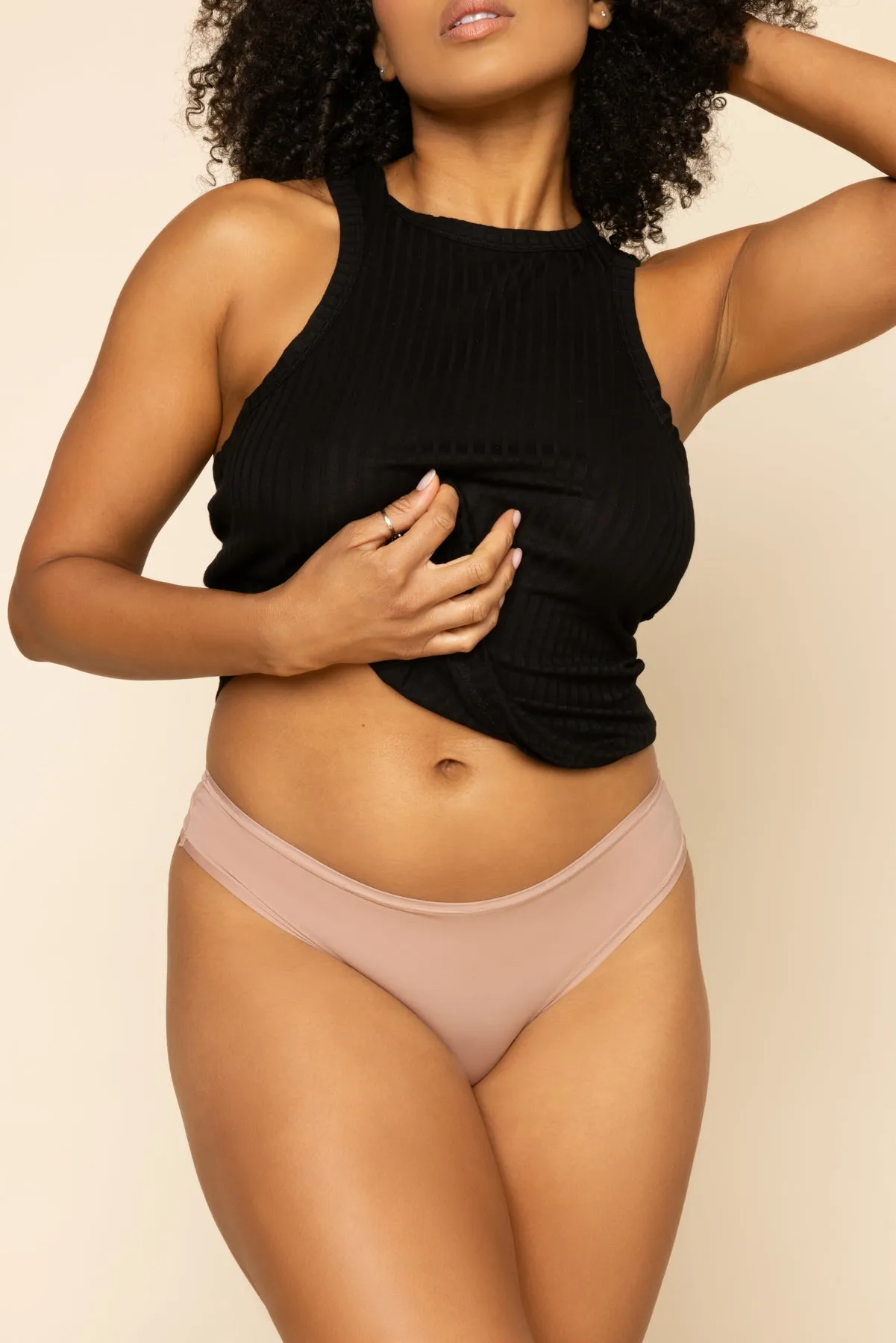 Next to Nothing Thong Panty - Tuscany sold by POPFLEX product image thumbnail 2