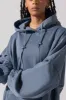 Long Cloud Hoodie - Blue Steel sold by POPFLEX