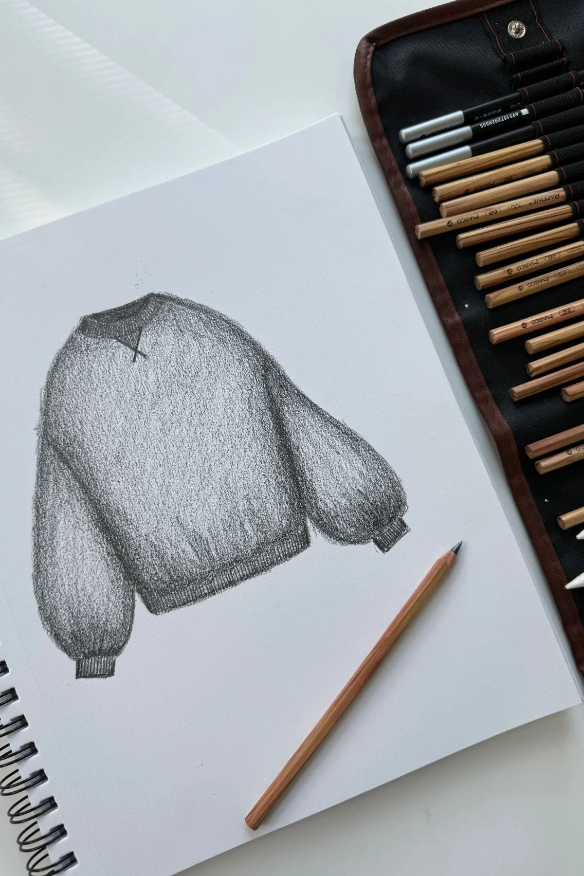 Cloud Crewneck Sweater - Academic Navy sold by POPFLEX product image thumbnail 3