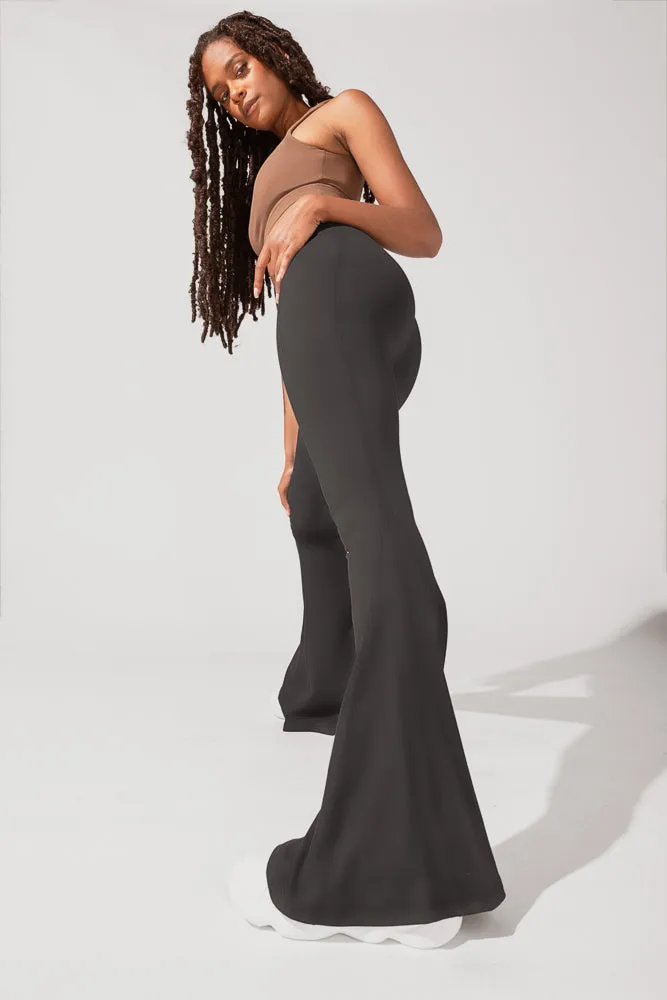 Crisscross Hourglass® Bell Bottom with Pockets - Black sold by POPFLEX product image thumbnail 5