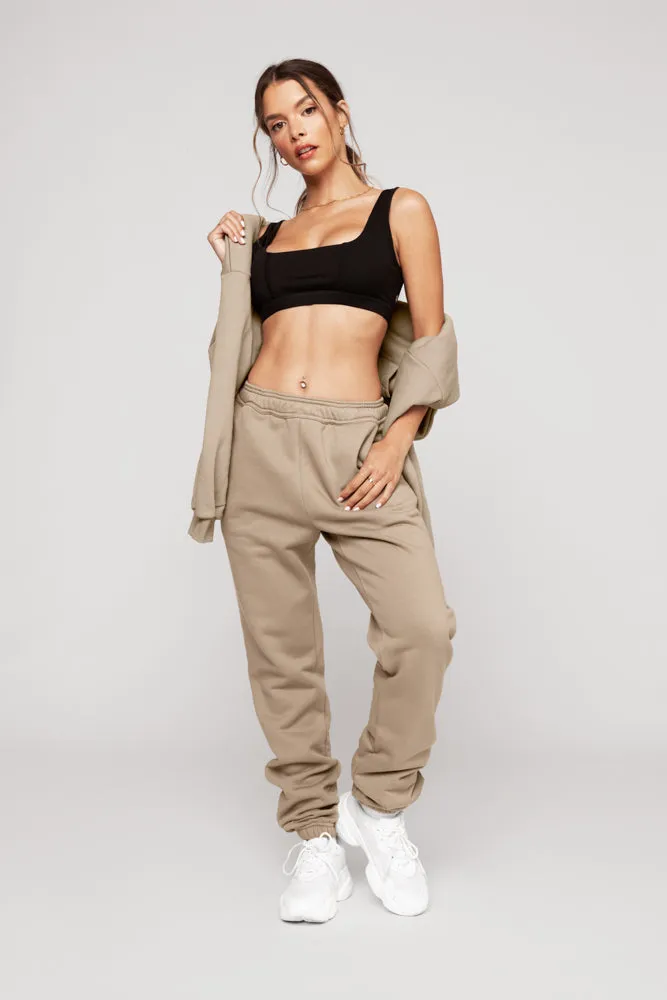 Cloud Street Sweatpant - Milk Tea sold by POPFLEX