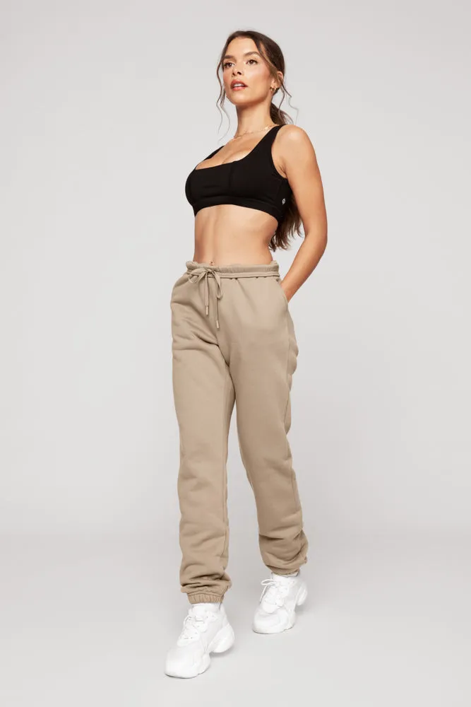 Cloud Street Sweatpant - Milk Tea sold by POPFLEX product image thumbnail 3