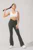 Crisscross Hourglass® Flared Leggings with Pockets - Forestwood sold by POPFLEX
