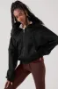 Zip Cloud Hoodie - Black sold by POPFLEX