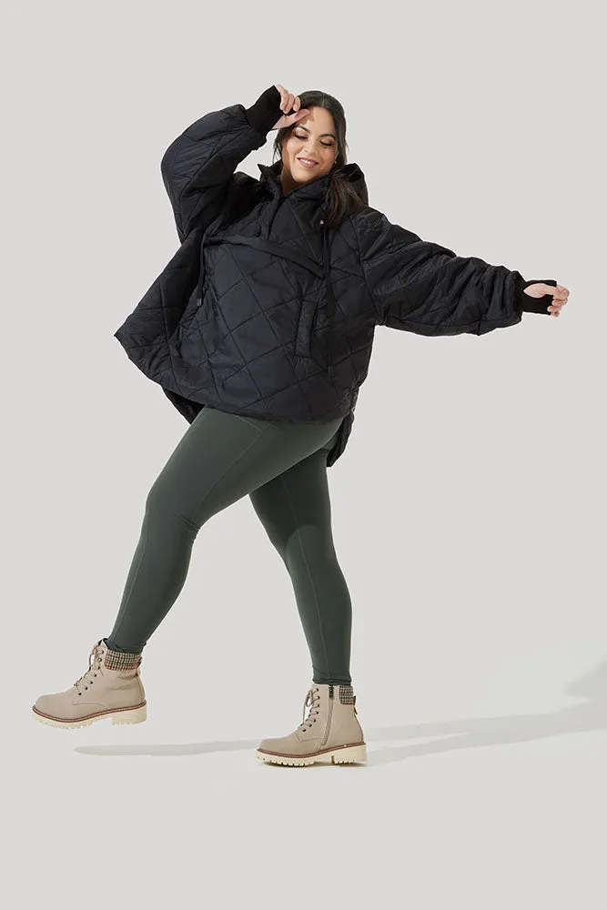 Pillow Packable Puffer Jacket - Black sold by POPFLEX product image thumbnail 4