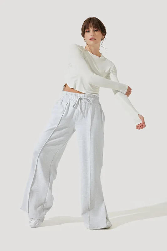 Perfect Plane Pants - Light Heather Haze sold by POPFLEX