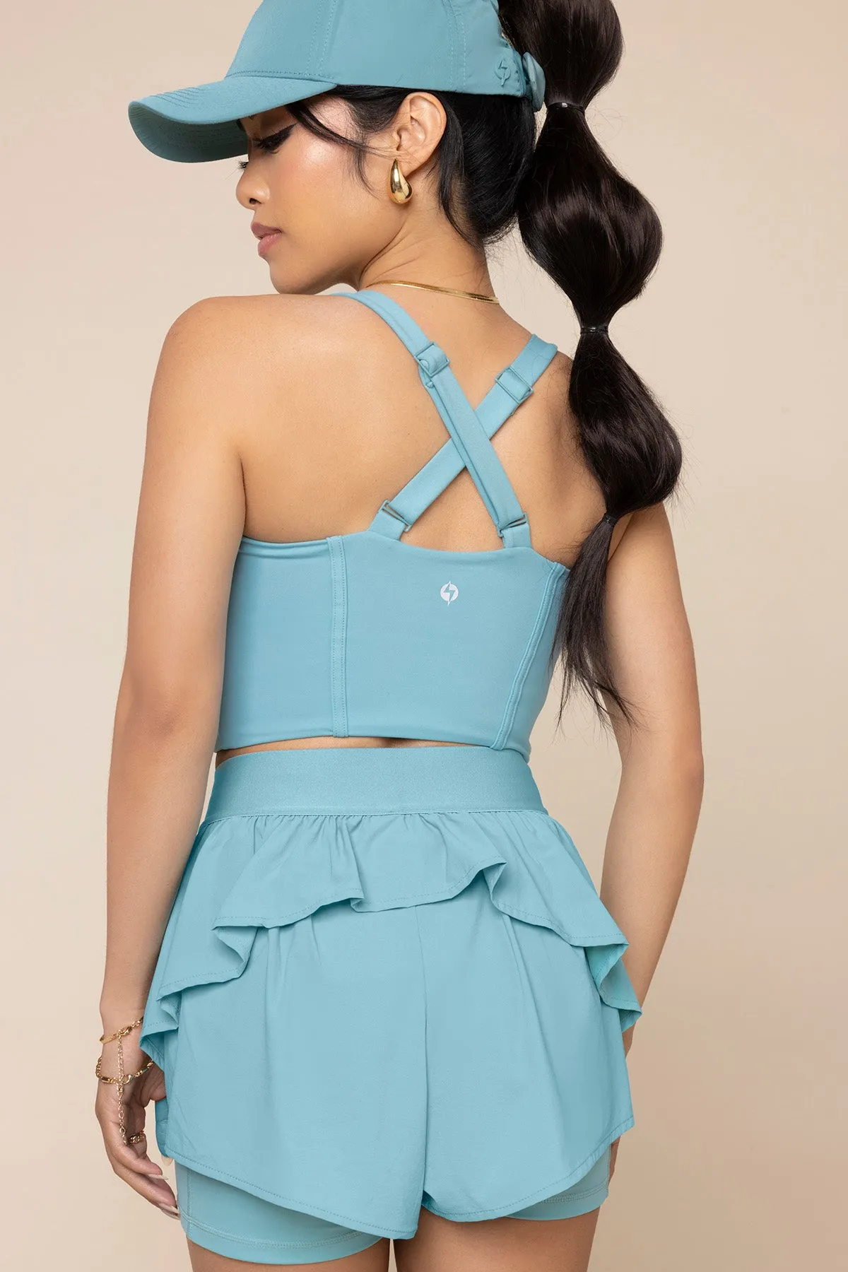 Daphne Corset Crop Top - Oasis sold by POPFLEX product image thumbnail 5