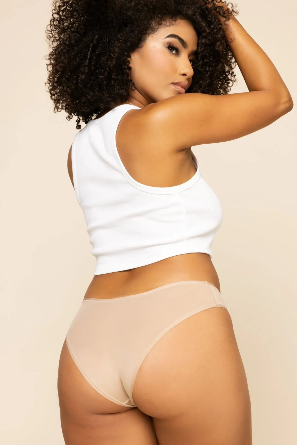 Next to Nothing Cheeky Panty - Cappuccino sold by POPFLEX product image thumbnail 2