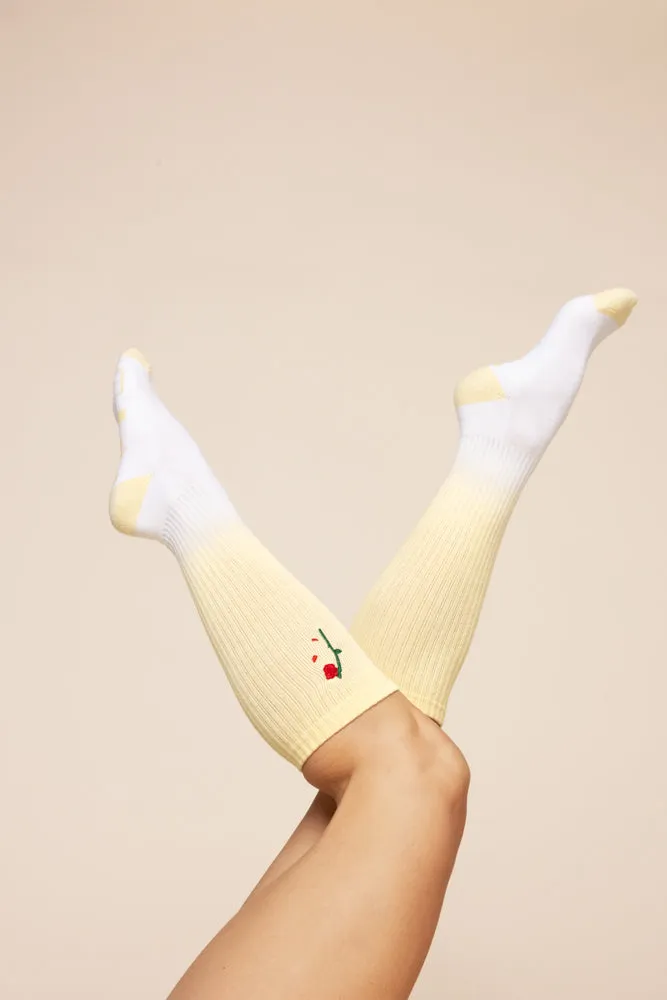 Knee High Socks - Buttercream sold by POPFLEX product image thumbnail 4