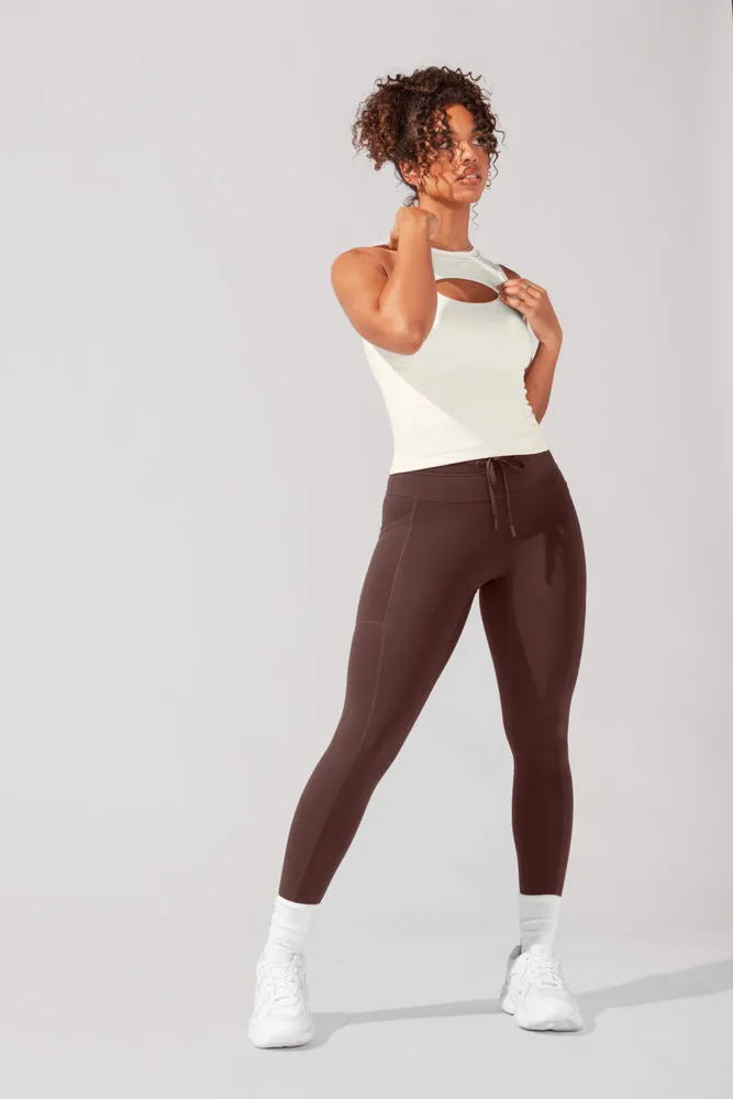 Peekaboo Crew Tank - Coconut Cream sold by POPFLEX product image thumbnail 2