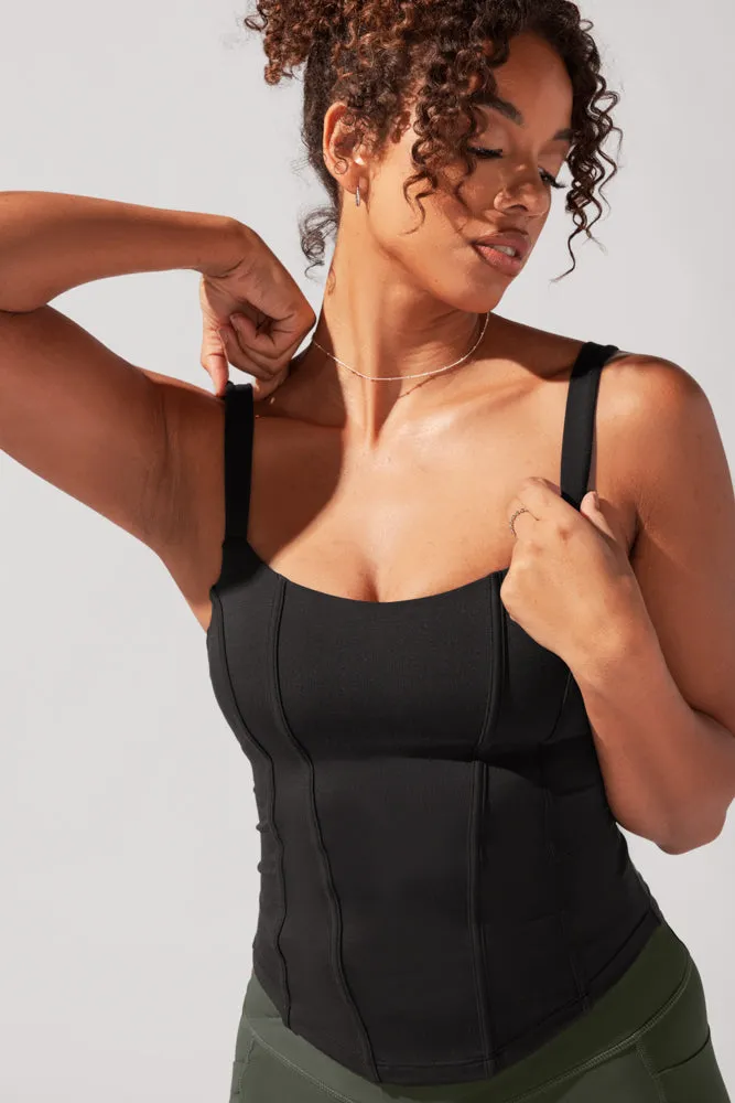 Corset Cami - Black sold by POPFLEX