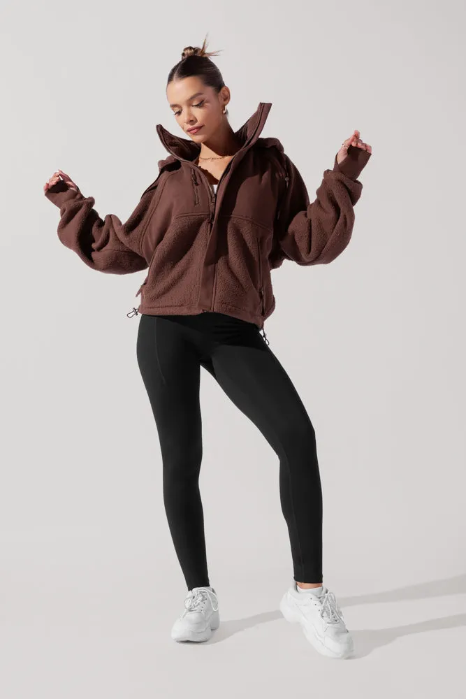 Find Your Inner Fleece Jacket - Chocolate sold by POPFLEX product image thumbnail 5