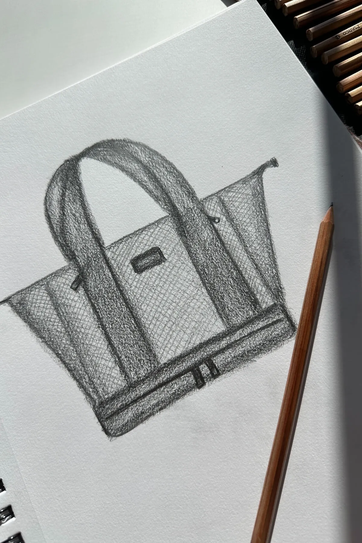 Big Beach Carryall Bag - Midnight Palm sold by POPFLEX product image thumbnail 3