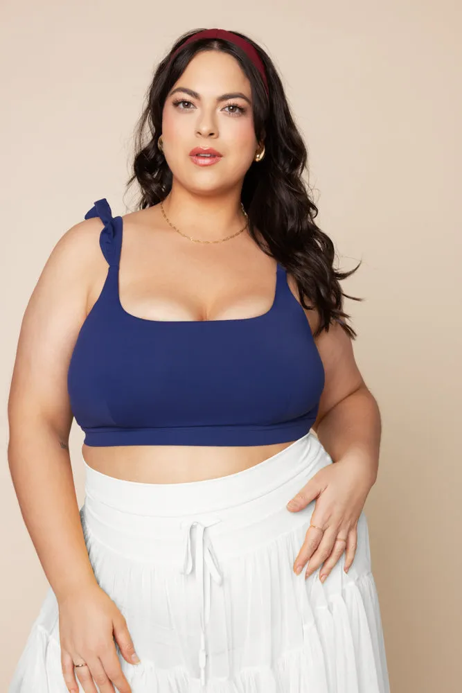 Romance Ruffle Bra - Sapphire sold by POPFLEX product image thumbnail 3