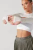 Relevé Ribbed Shrug - Sugar (Bamboo) sold by POPFLEX