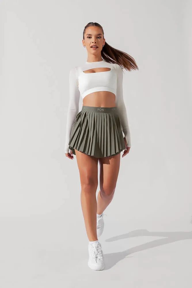 Relevé Ribbed Shrug - Sugar (Bamboo) sold by POPFLEX product image thumbnail 3