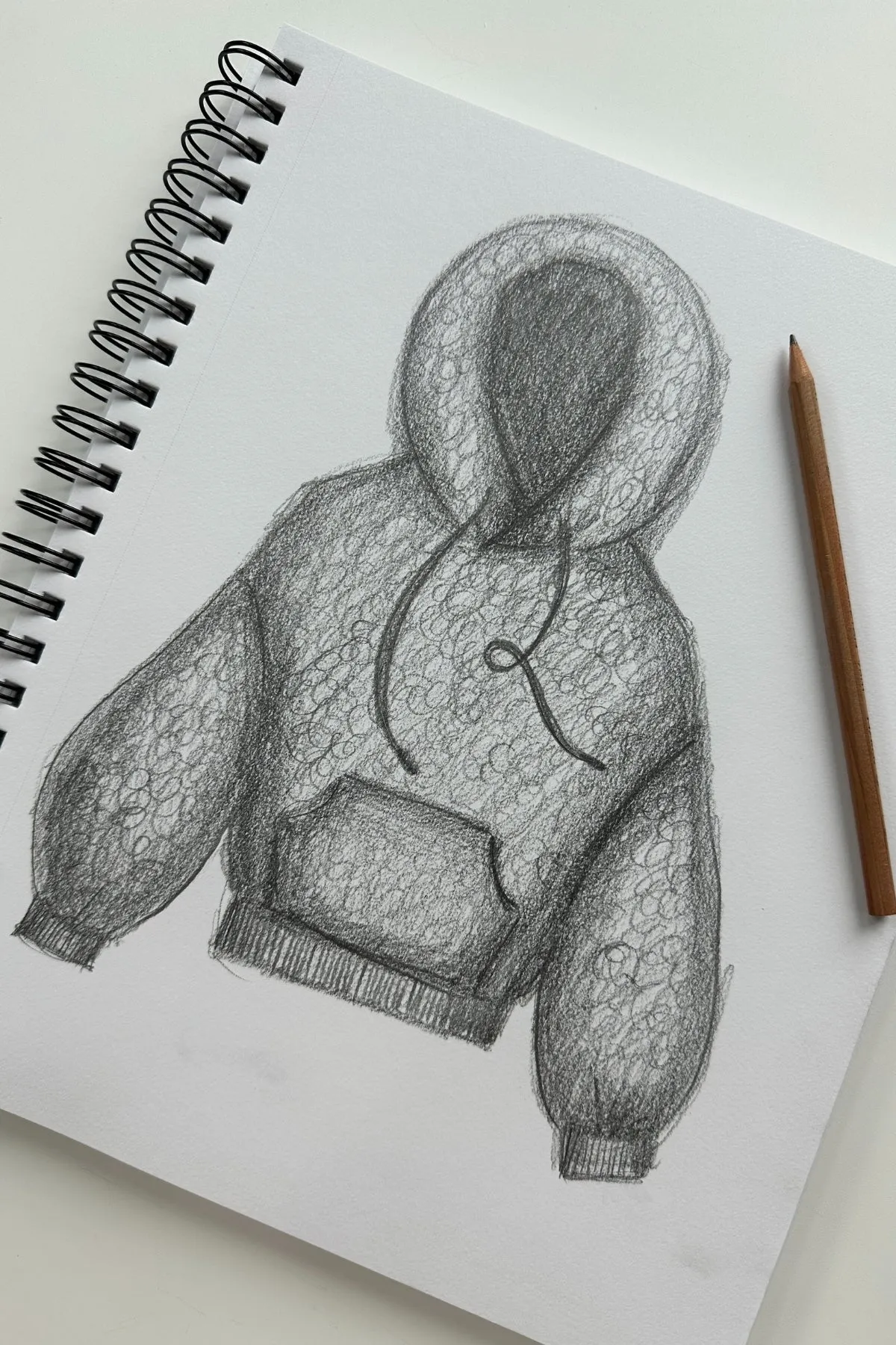 Faux Sherpa Pullover Cloud Hoodie - Black sold by POPFLEX product image thumbnail 3