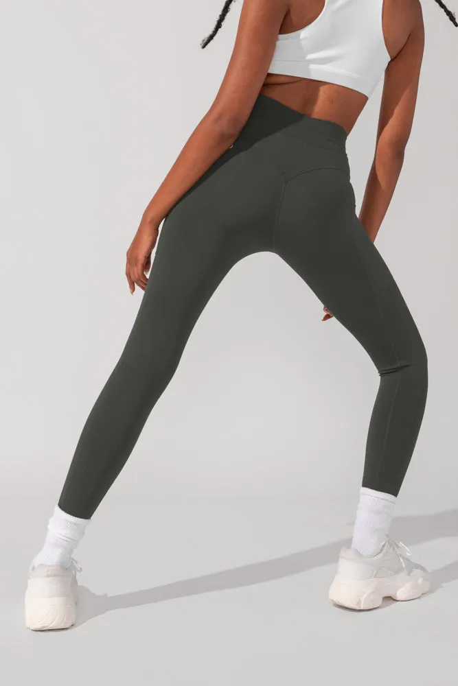 Cargo Leggings with Pockets (Pet Hair Resistant) - Forestwood sold by POPFLEX product image thumbnail 4