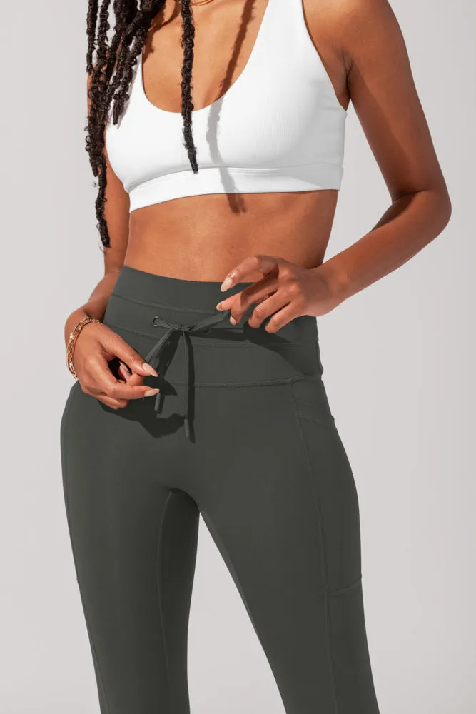 Cargo Leggings with Pockets (Pet Hair Resistant) - Forestwood sold by POPFLEX product image thumbnail 2