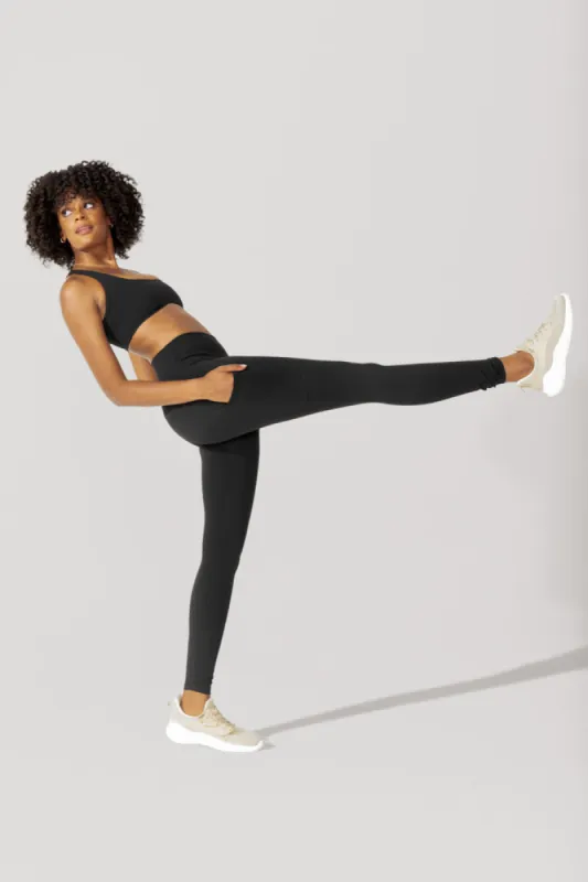 Anti-Cameltoe Supersculpt™ Legging with Pockets - Black sold by POPFLEX