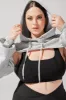 Cloud Shruggie - Heather Grey sold by POPFLEX
