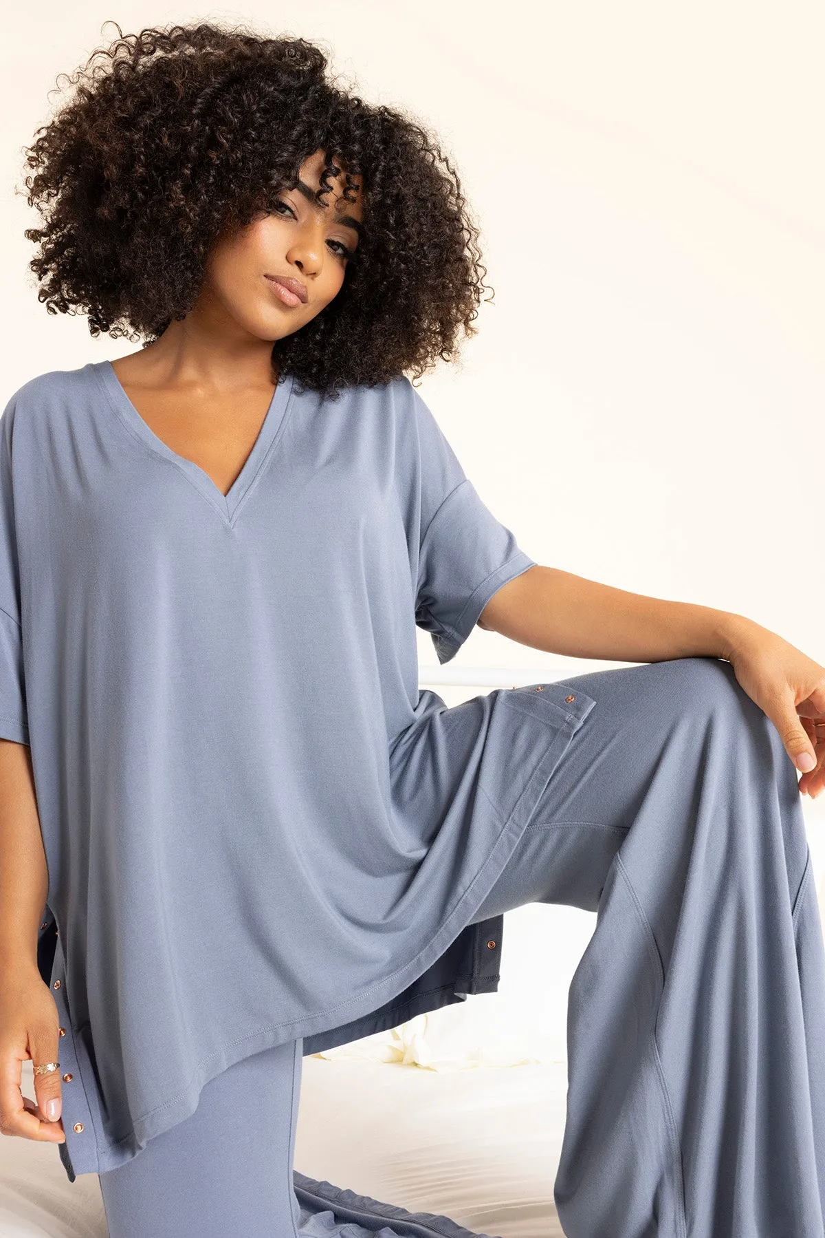 Dream Big Tee - Sleepy Blue sold by POPFLEX