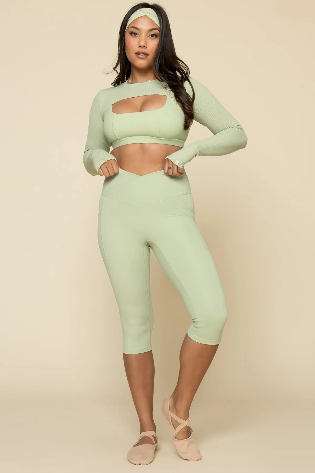 Crisscross Hourglass® Capri - Pistachio sold by POPFLEX product image thumbnail 4