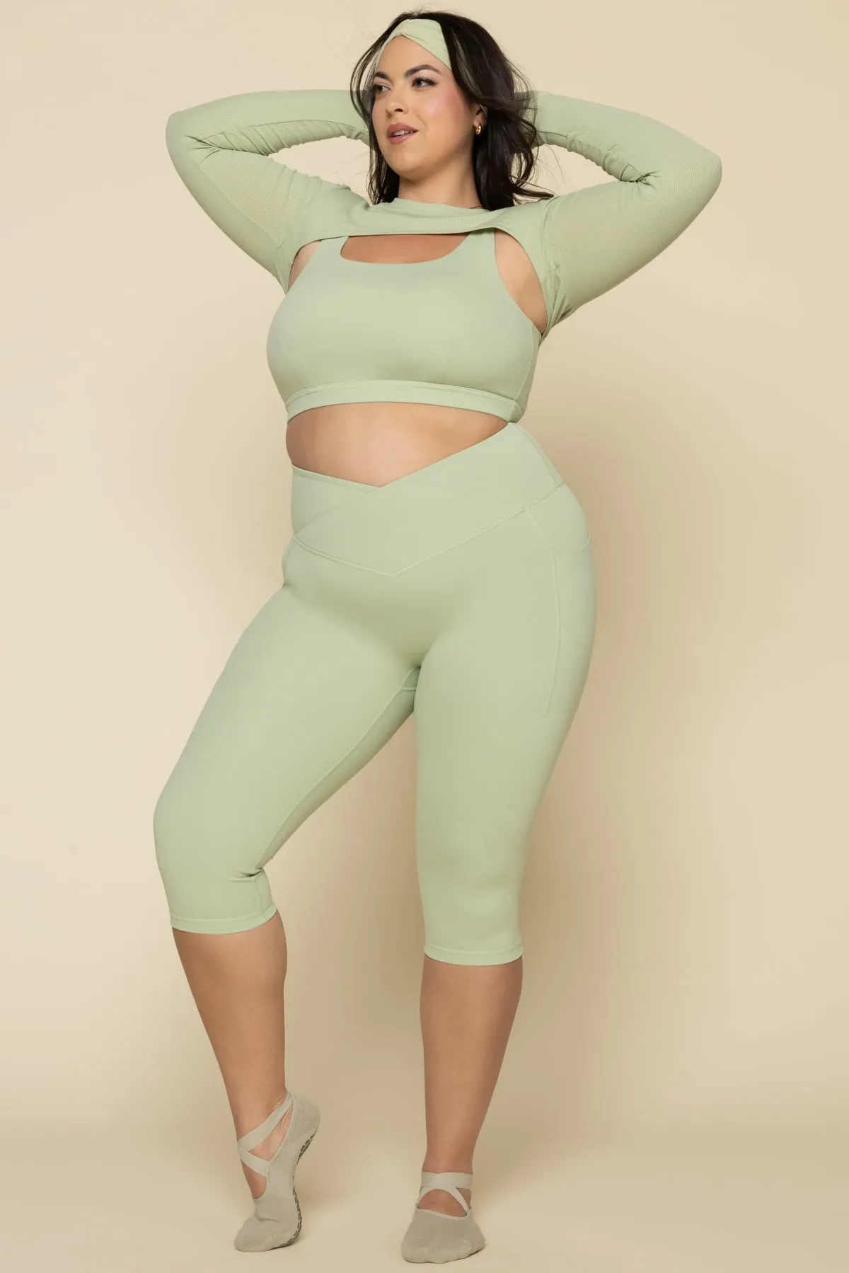 Crisscross Hourglass® Capri - Pistachio sold by POPFLEX product image thumbnail 2