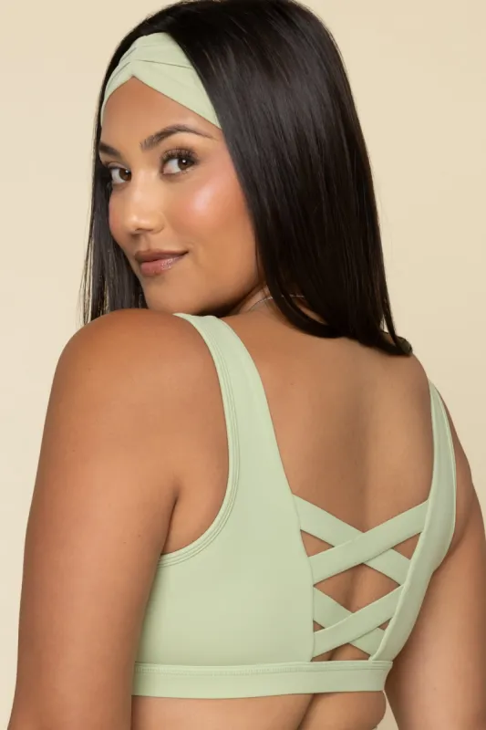 Corset Bra - Pistachio sold by POPFLEX
