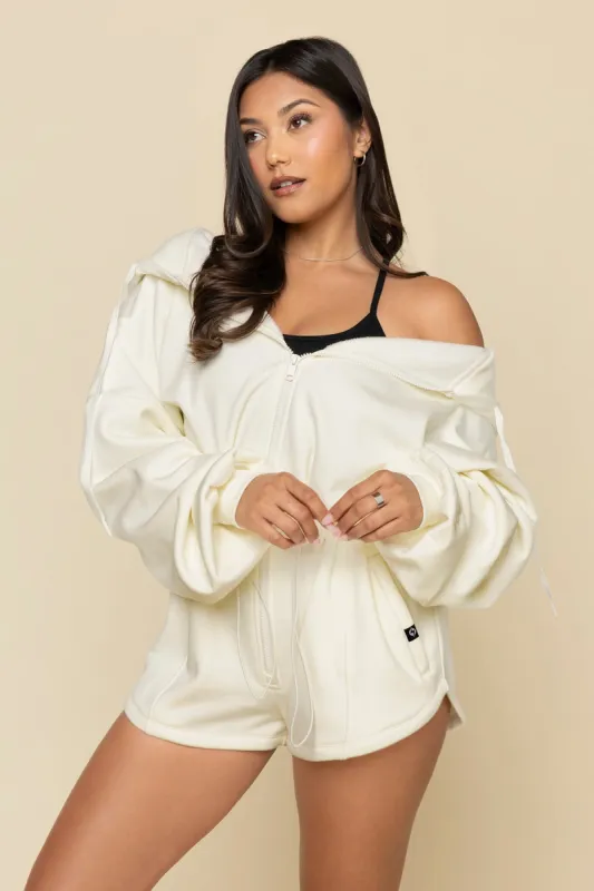 Cloud Romper - Marshmallow sold by POPFLEX