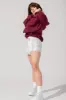 Zip Cloud Hoodie - Crimson sold by POPFLEX