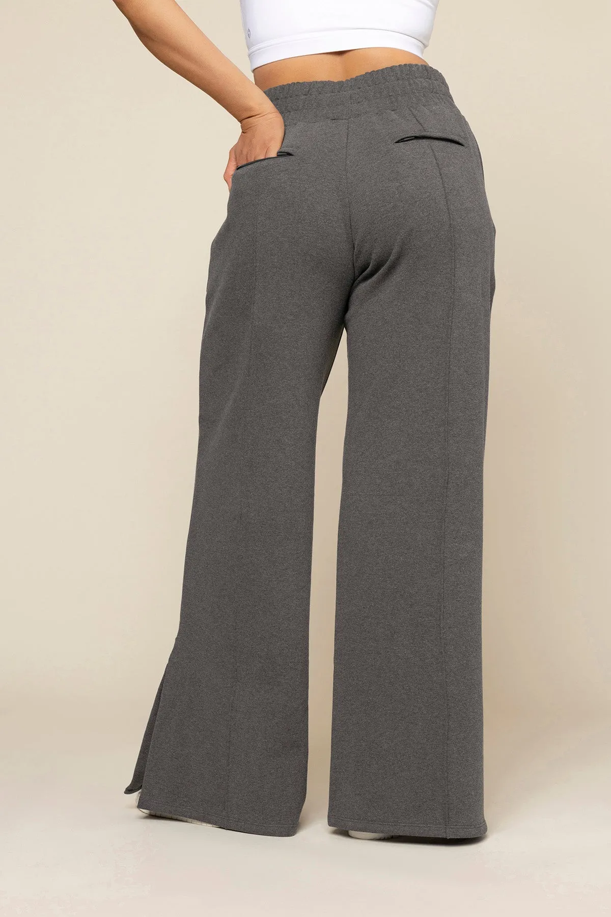 Perfect Plane Pants - Charcoal Heather sold by POPFLEX product image thumbnail 3
