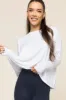 The Perfect Long Sleeve Top - White sold by POPFLEX