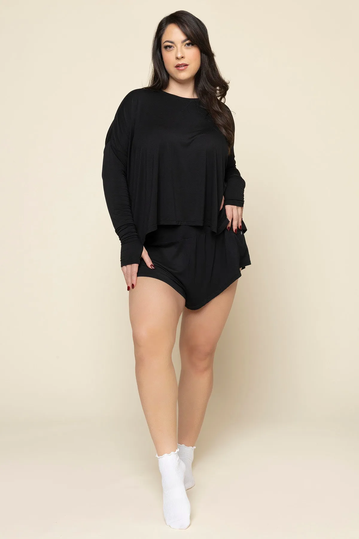 The Perfect Long Sleeve Top - Black sold by POPFLEX product image thumbnail 5
