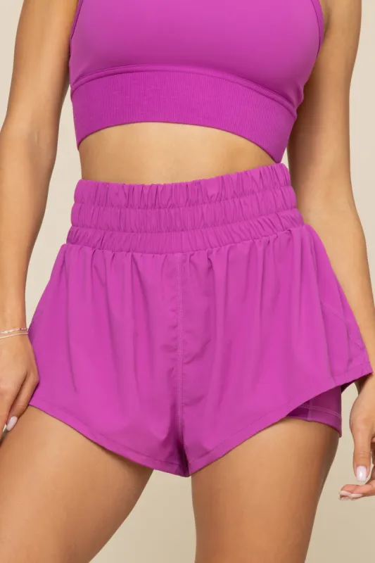 High Waisted Supershort™ - Royal Orchid sold by POPFLEX