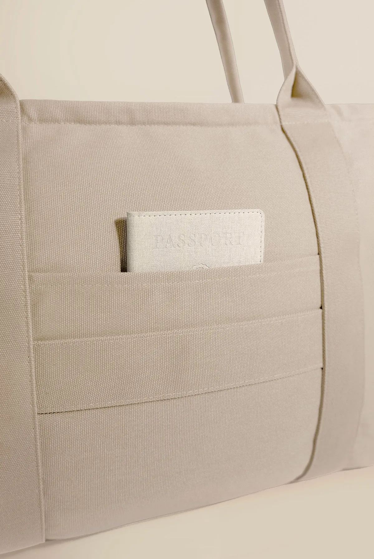 Big Sloane Tote - Taupe sold by POPFLEX product image thumbnail 5