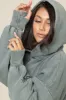 Boxy Boyfriend Hoodie - Vintage Forest Fern sold by POPFLEX