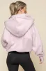 Find Your Inner Fleece Jacket - Soft Lilac sold by POPFLEX