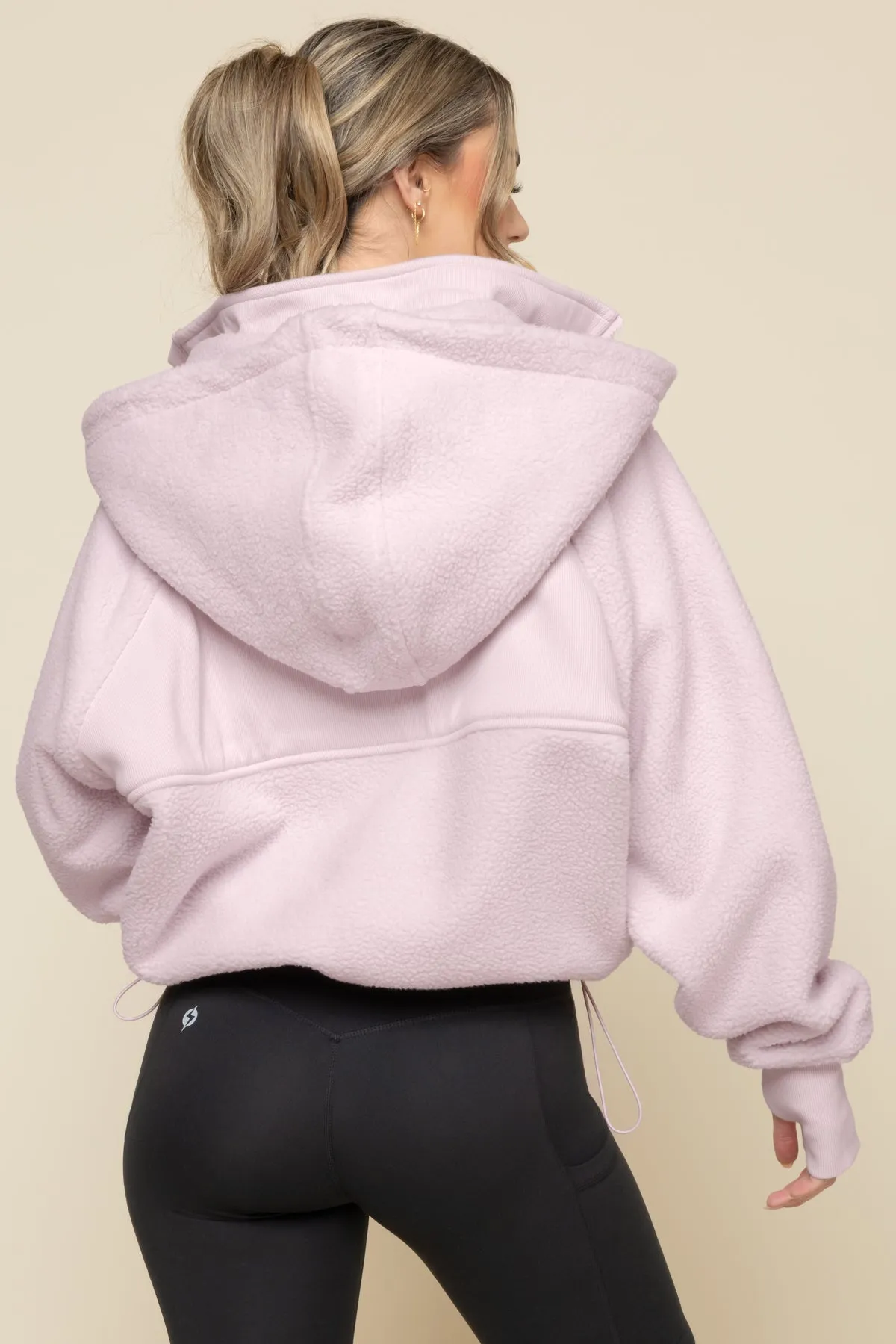 Find Your Inner Fleece Jacket - Soft Lilac sold by POPFLEX product image thumbnail 3