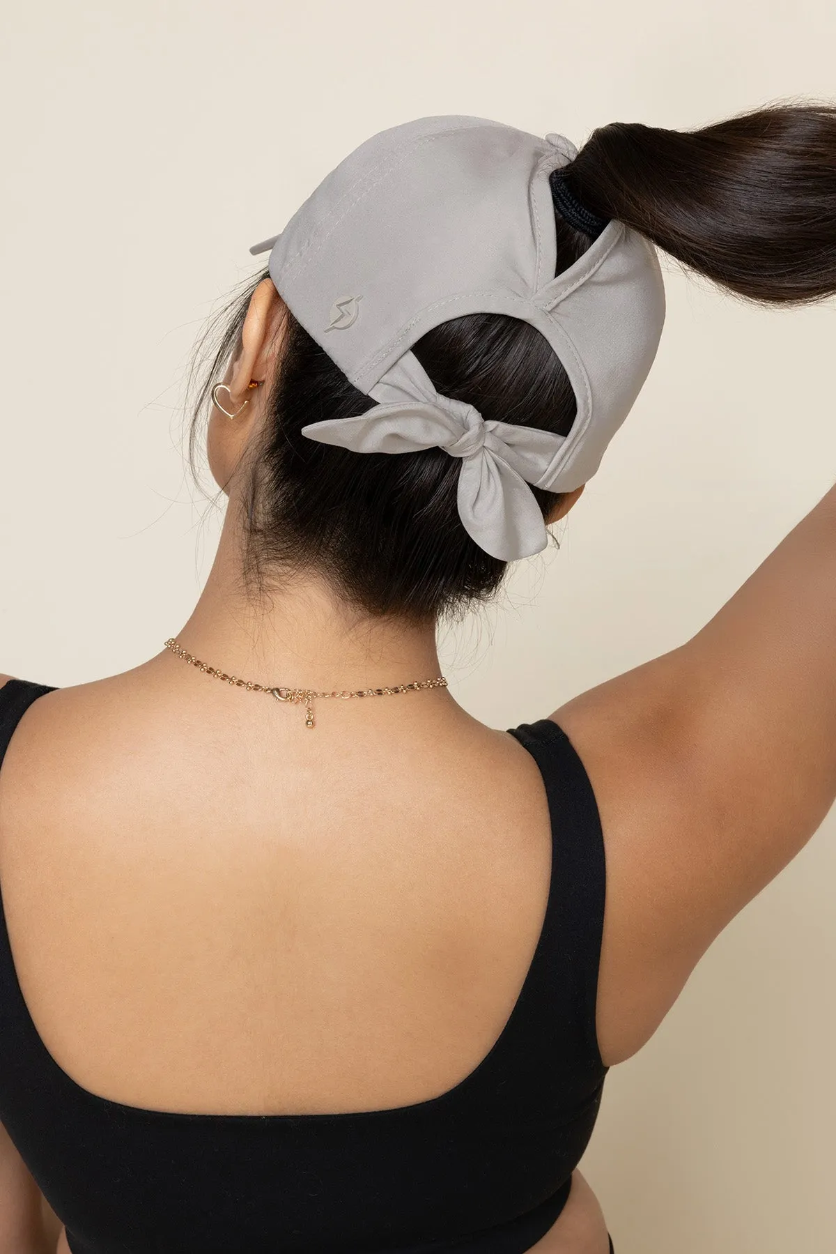 Go with the Bow High Ponytail Cap sold by POPFLEX product image thumbnail 2