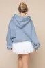 Zip Cloud Hoodie - Blue Storm sold by POPFLEX