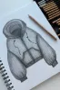Zip Cloud Hoodie - Seashell sold by POPFLEX