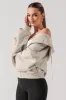 Zip Cloud Hoodie - Seashell sold by POPFLEX