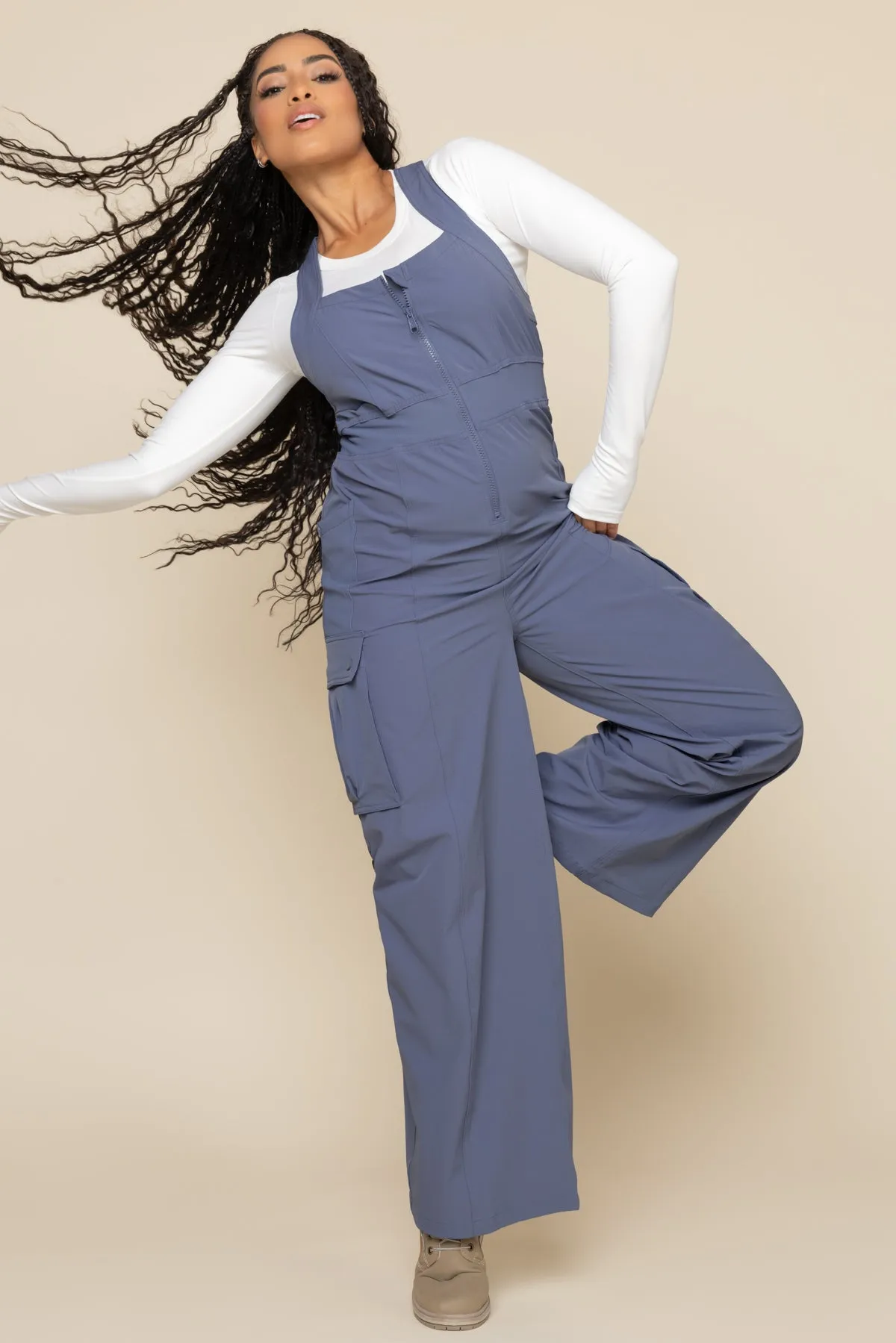 Take a Hike Overalls - Wild Wind sold by POPFLEX product image thumbnail 3