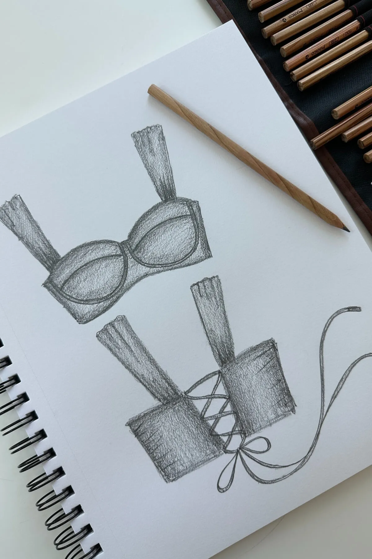 Boardwalk Bombshell Bikini Top - Black Rib sold by POPFLEX product image thumbnail 3