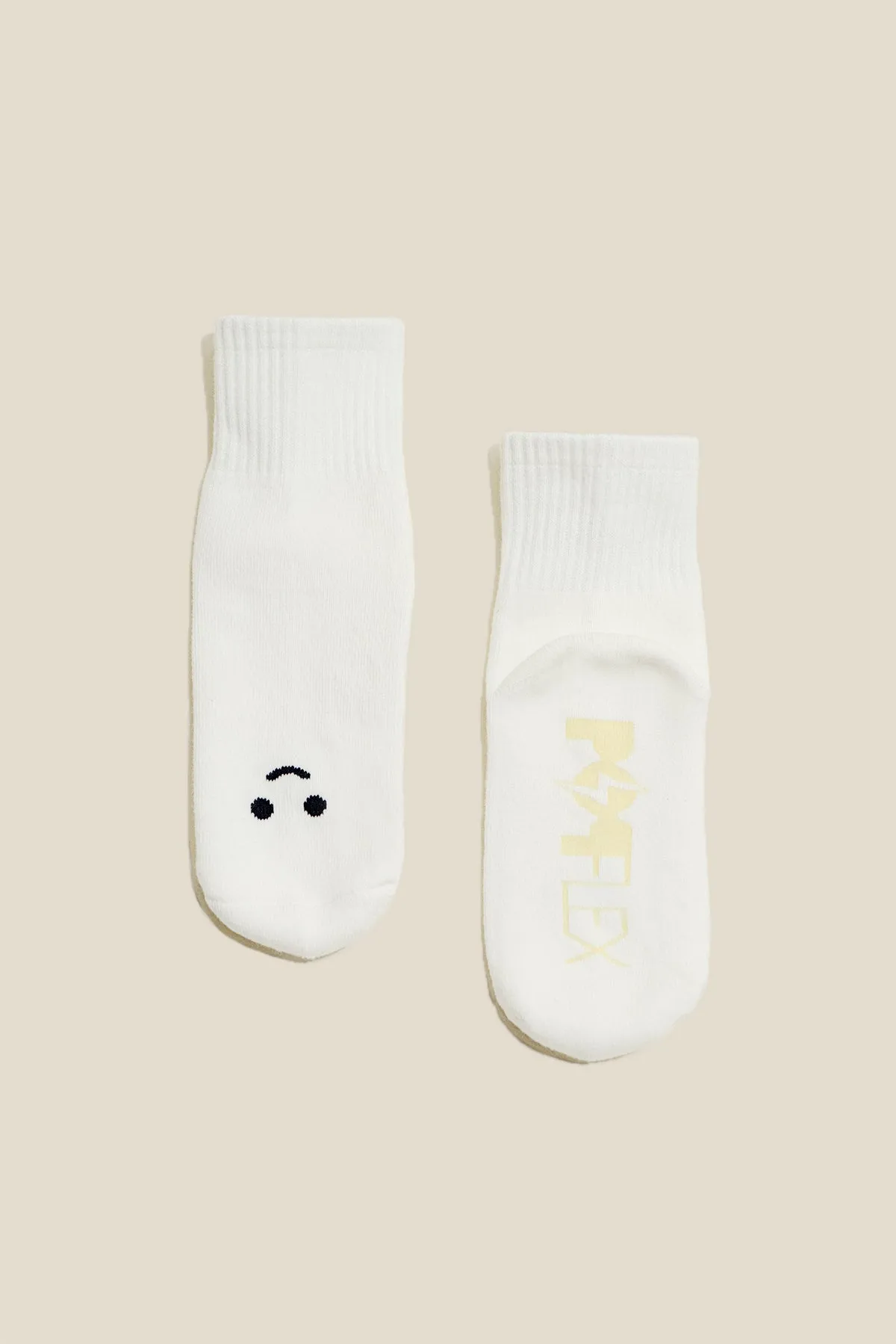 Mixed Emotions Crew Socks - Happy Face sold by POPFLEX product image thumbnail 2